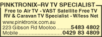 PinkTronix-RV TV Specialist - Accommodation Melbourne 4