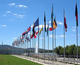 International Flag Display - Accommodation Melbourne 0