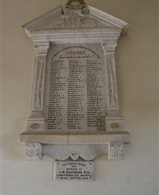 Warwick Railway Memorial Honour Board - Accommodation Melbourne 0