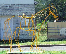 Augathella Wrought Iron Sculptures - Accommodation Melbourne 0