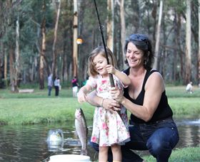 Buxton Trout & Salmon Farm - Accommodation Melbourne 1