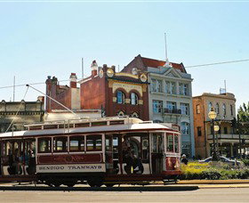 Bendigo Tramways Vintage Talking Tram - Accommodation Melbourne 1