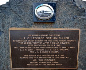 Avro Anson Landing Site - Accommodation Melbourne 3