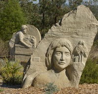 Heritage Sculptures at Pensioners Hill Lookout - Accommodation Melbourne