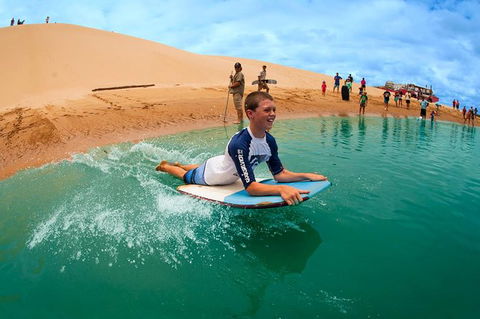 Full-Day 1770 Tour By LARC Amphibious Vehicle Including Sandboarding And Bustard Head Lightstation - Accommodation Melbourne 6