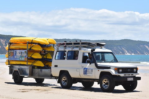 Half-Day Kayak With Dolphins And 4WD Beach Drive From Rainbow Beach - Accommodation Melbourne 13