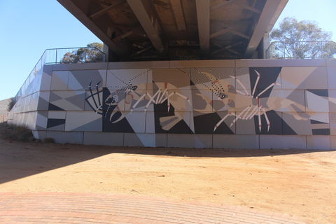 Berri Bridge Mural - Accommodation Melbourne 0