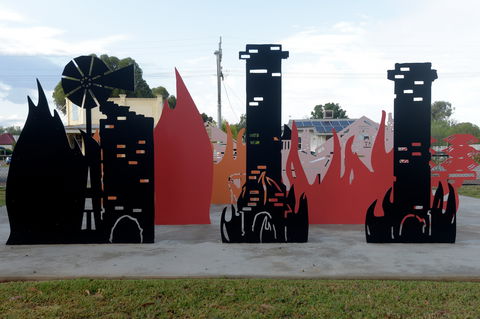 Lyrics, Landscapes And Lintels - Leeton Public Art Trail - Accommodation Melbourne 0