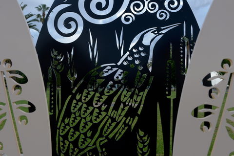 Lyrics, Landscapes And Lintels - Leeton Public Art Trail - Accommodation Melbourne 2