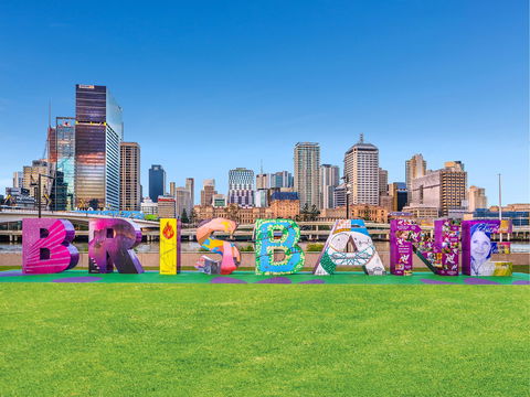 BRISBANE Sign - Accommodation Melbourne 0