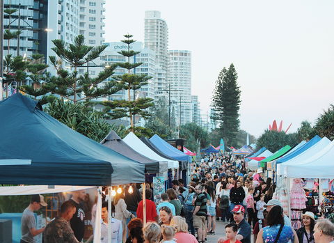 Surfers Paradise Beachfront Markets - Accommodation Melbourne 0