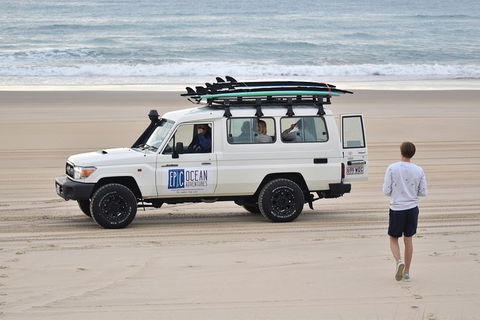 Noosa Surf Lesson Austraila\'s Longest Wave 4x4 Day Adventure - Accommodation Melbourne 2