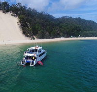 Eco Marine Safari - Boom netting  Snorkeling Moreton Island - Roma St Transfers - Accommodation Melbourne