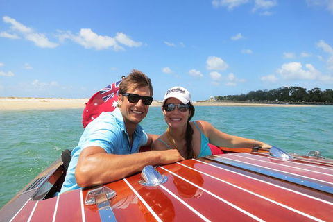 Noosa River Cruise For 2 People On A Classic Mahogany Speed Boat - 90 Min. - Accommodation Melbourne 13