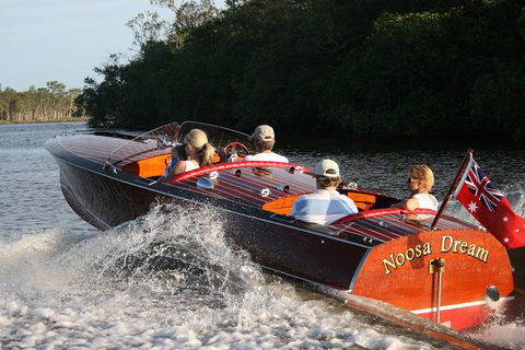 Noosa River Cruise For 2 People On A Classic Mahogany Speed Boat - 90 Min. - Accommodation Melbourne 14