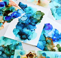 Alcohol Ink Art Class - Accommodation Melbourne