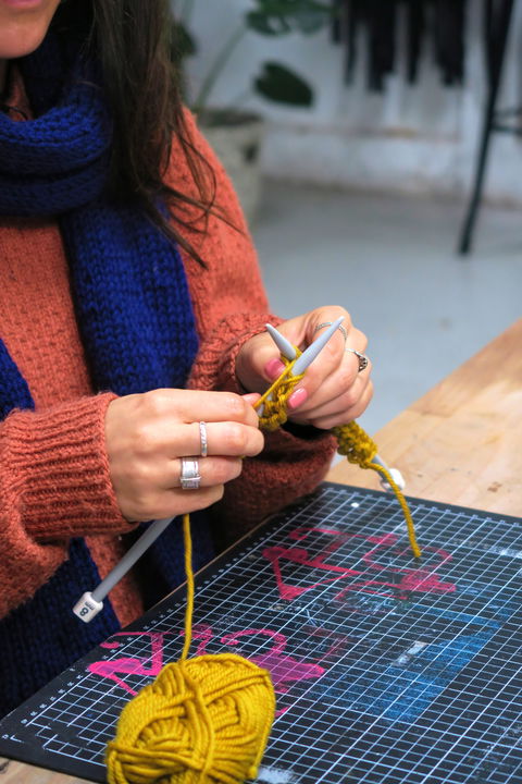 Knit & Sip! Make A Cosy Scarf - Accommodation Melbourne 0