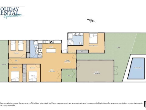 Lous Folly Inground Pool & Air Conditioned - Accommodation Melbourne 3