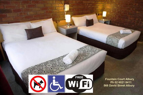 Fountain Court Motor Inn Albury - Accommodation Melbourne 7