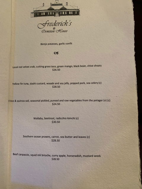 Fredericks At Ormiston House - Melbourne 4u 8