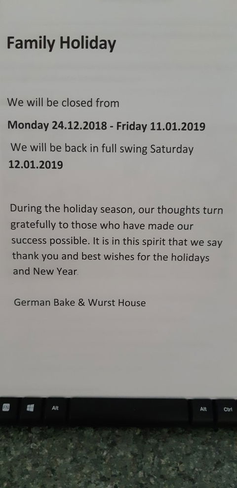 German Bake & Wurst House - Accommodation Melbourne 1