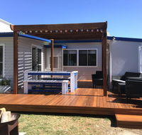 Shellharbour Beach Cottage - walk onto Patrolled beach with flags in summer - Accommodation Melbourne