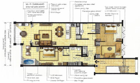 Beach Club Port Douglas Luxury Apartments - Accommodation Melbourne 18
