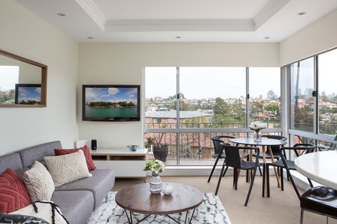 Waterside Mosman Bay Apartment W Stunning Views - Accommodation Melbourne 0