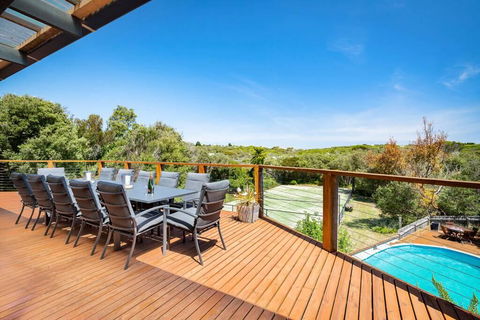 Willowdene With Pool, Spa, Tennis Court And Fireplace - Accommodation Melbourne 2