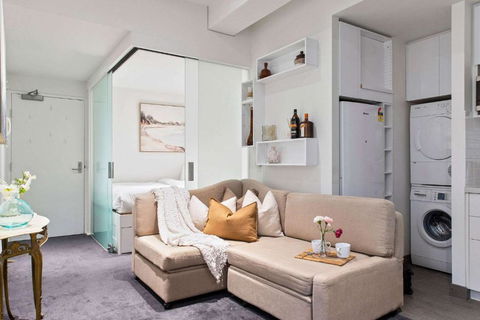 A Cozy CBD Studio Near Melbourne Central - Accommodation Melbourne 2