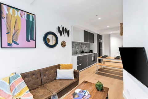 A Lovely Apt Right Next To Southern Cross Station - Accommodation Melbourne 4