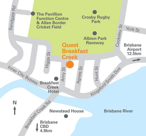 Quest Breakfast Creek - Accommodation Melbourne 13