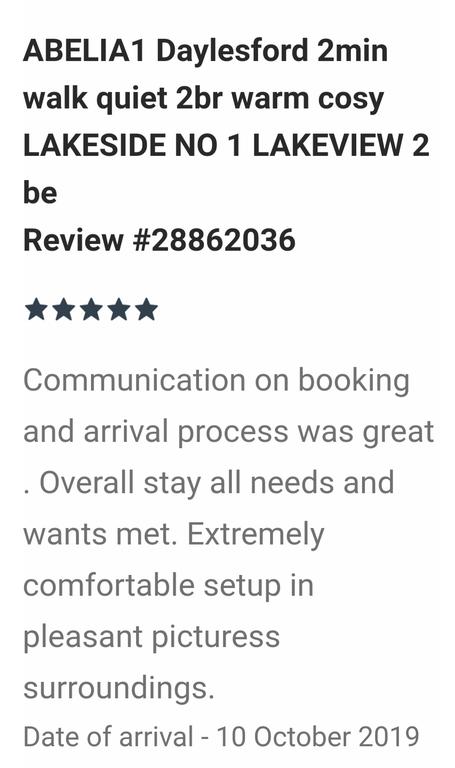 Abelia Cottages SPA LAKESIDE COTTAGE NO 1 - Accommodation Melbourne 3