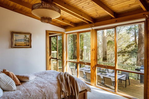 Modern Seednest Treehouse, Forest & Mountain View - Accommodation Melbourne 3
