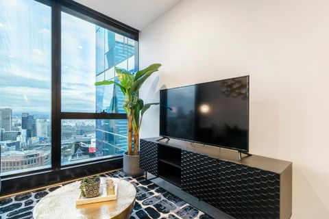 Ritzy Apartment In Iconic Australia 108 With Views - Accommodation Melbourne 3