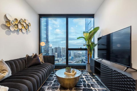 Ritzy Apartment In Iconic Australia 108 With Views - Accommodation Melbourne 1