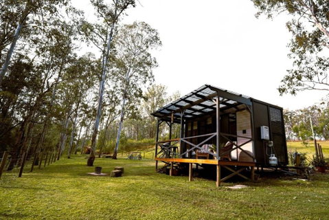 Rivers Edge Cabin By Tiny Away - Accommodation Melbourne 0