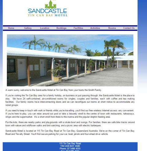 Sandcastle Motel Tin Can Bay - Accommodation Melbourne 0