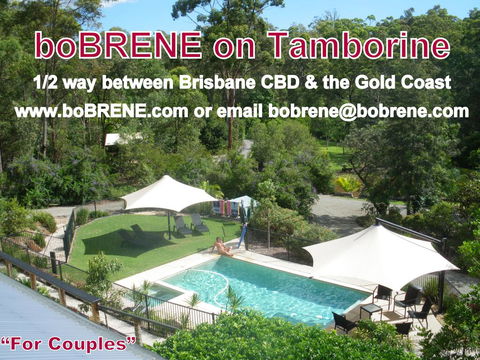 BoBRENE On Tamborine Nude Retreat - Cosy Chalet - Accommodation Melbourne 0