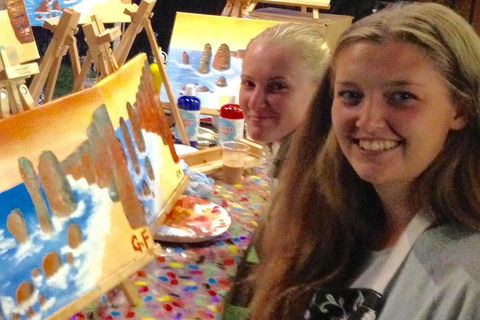 Friday Night 2 For 1 Paint And Sip Art Sessions - Accommodation Melbourne 0