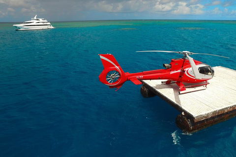 Full Day Reef Cruise Including 10 Minute Heli Scenic Flight: Get High Package - Melbourne 4u 3