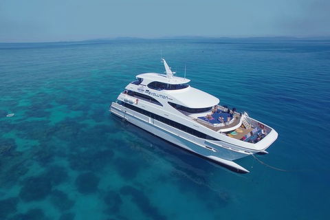 Full Day Reef Cruise Including 10 Minute Heli Scenic Flight: Get High Package - Melbourne 4u 4