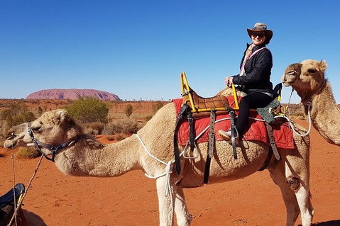 Uluru Small-Group Tour By Camel At Sunrise Or Sunset - Accommodation Melbourne 0