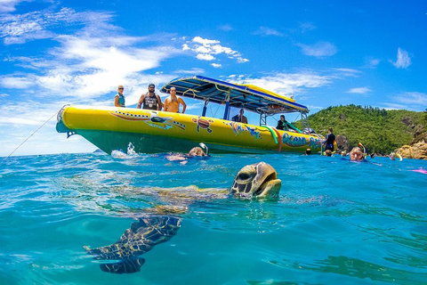 Great Barrier Reef Scenic Flight And Ocean Rafting Whitehaven Beach Day Trip - Accommodation Melbourne 1