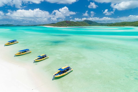 Great Barrier Reef Scenic Flight And Ocean Rafting Whitehaven Beach Day Trip - Accommodation Melbourne 2