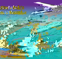 Scenic Flight - Great Barrier Reef Heart Reef Whitehaven Beach  Hill Inlet - Accommodation Melbourne
