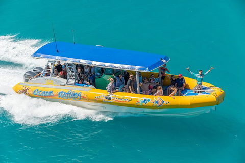 Ocean Rafting Tour To Whitehaven Beach, Hill Inlet Lookout & Top Snorkel Spots - Accommodation Melbourne 2