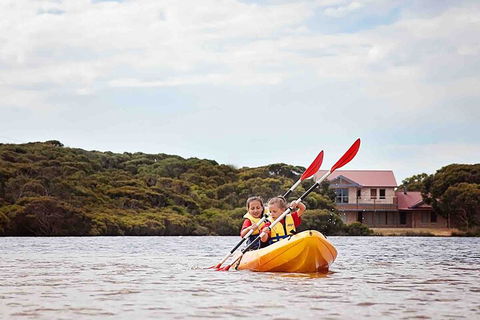 Kangaroo Island Self-Guided Kayaking On The Harriet River - Accommodation Melbourne 3